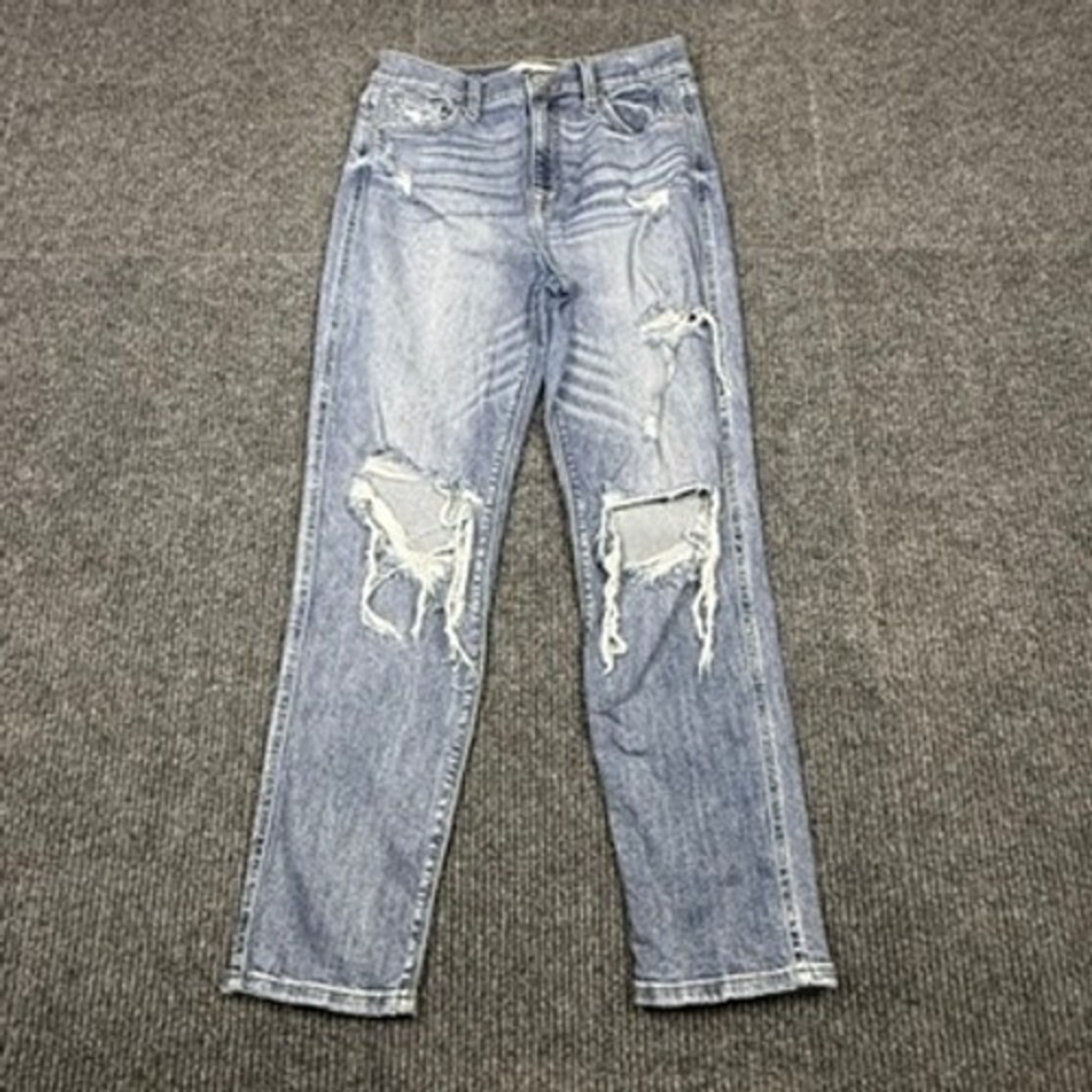 Eunina Rocky High Rise Boyfriend Distressed Jeans Size 5/27 E0001880ZZ-DNG00